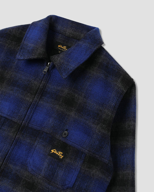 Mackinaw Jacket (Navy Plaid)