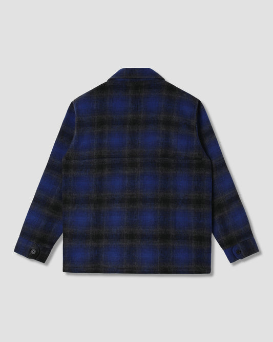 Mackinaw Jacket (Navy Plaid)