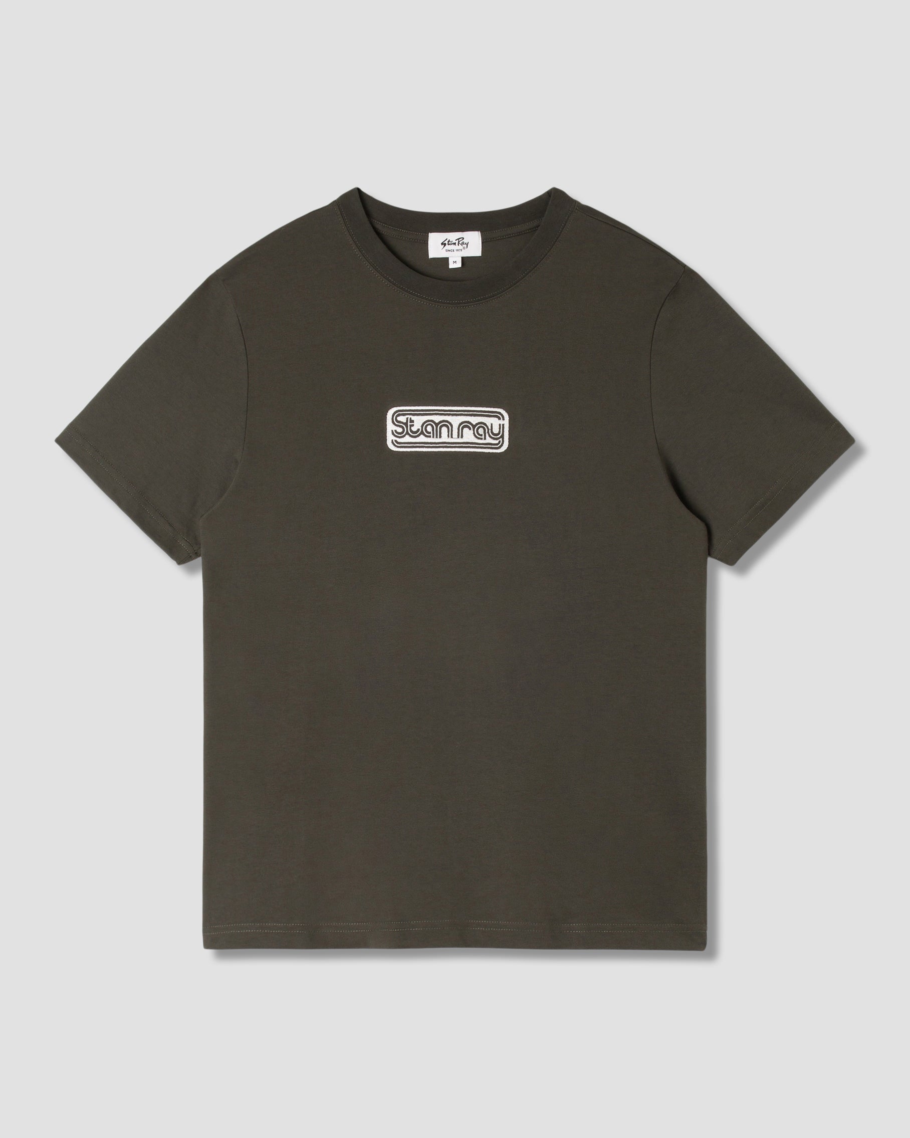 Moto Emb Tee (verwaschenes Schwarz)