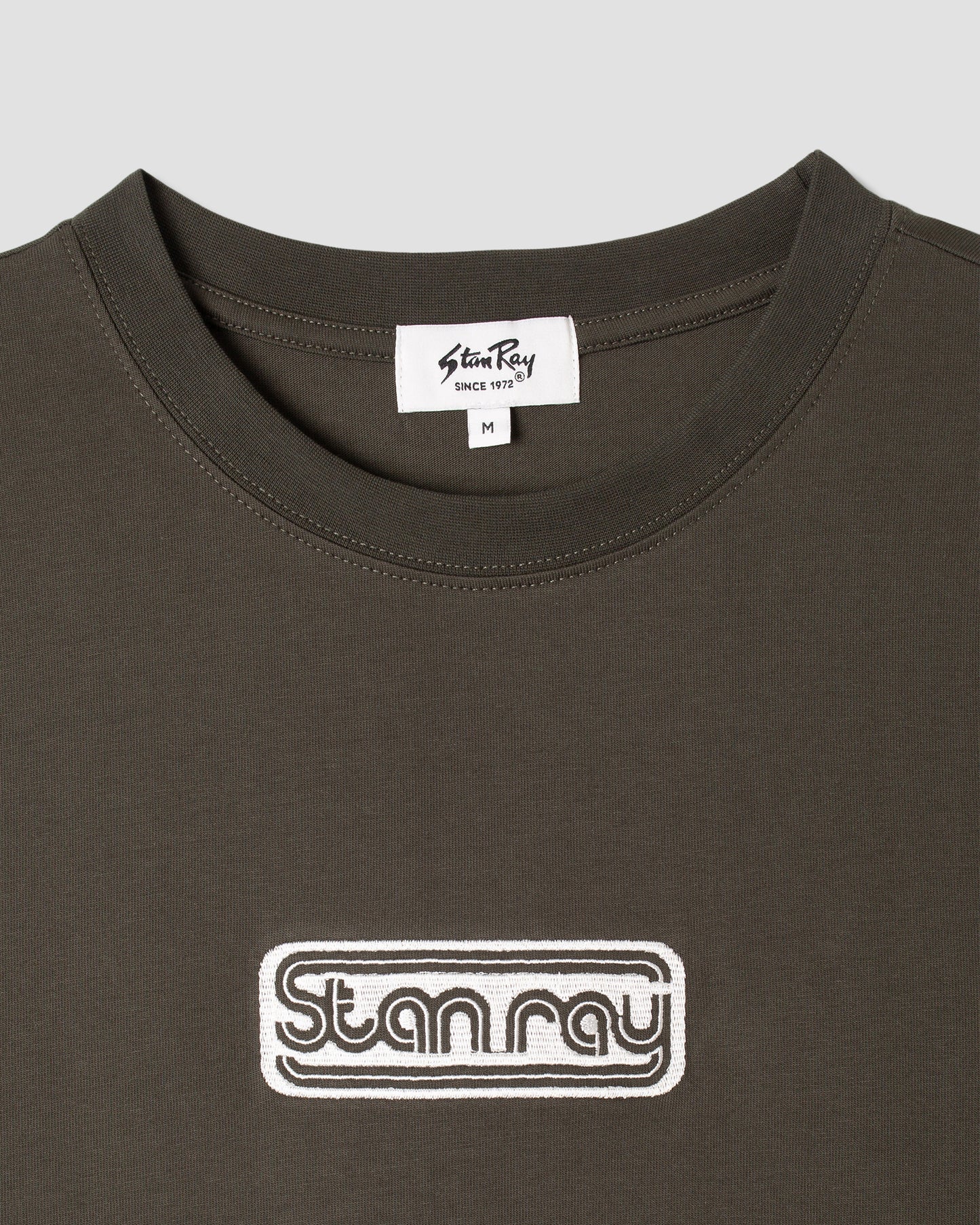 Moto Emb Tee (verwaschenes Schwarz)