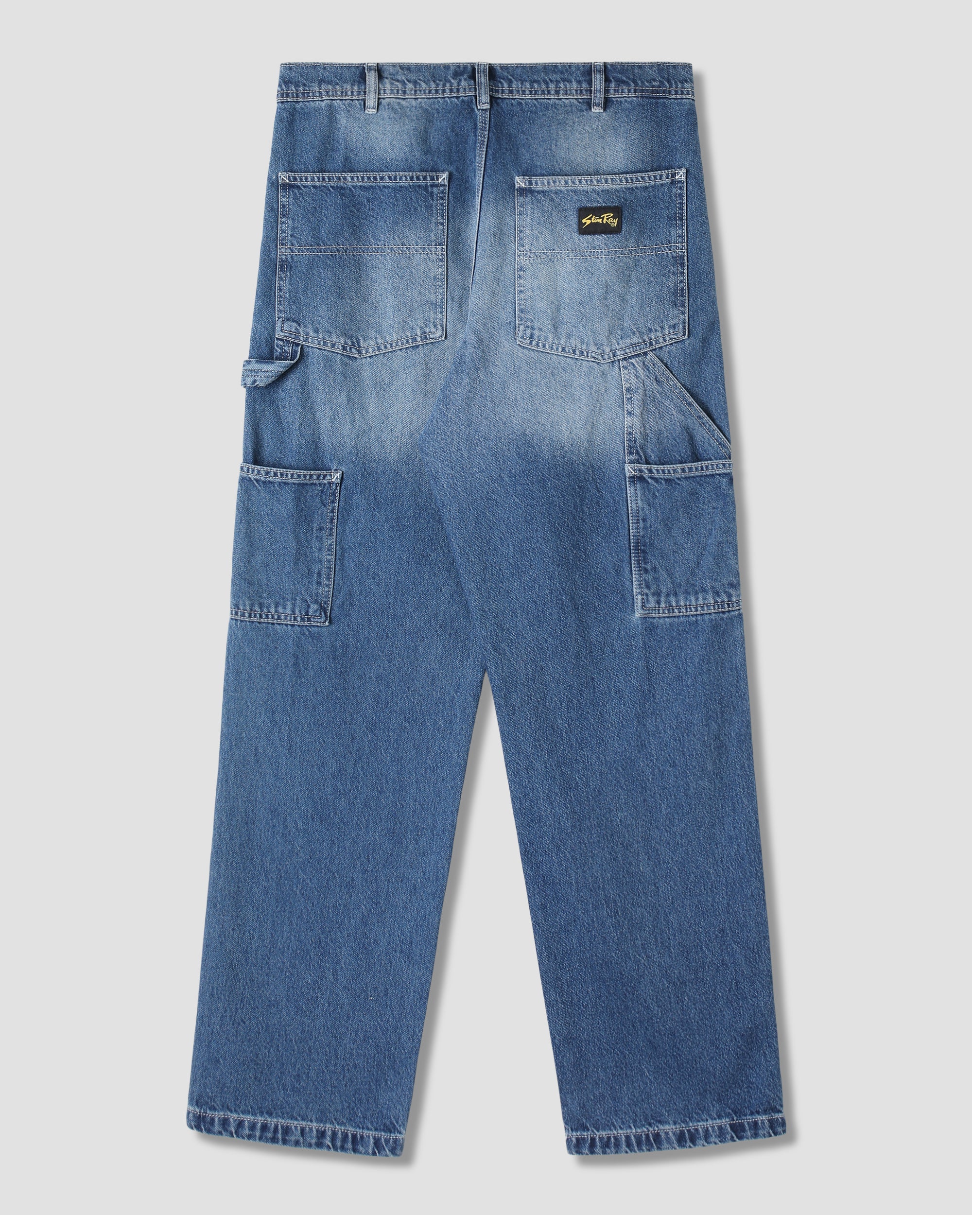 【EZKATON】24SS★ Stone Washed Painter Pants EZKATON正規品☆24SS☆Painted Washing Banding Pants (EZKATON