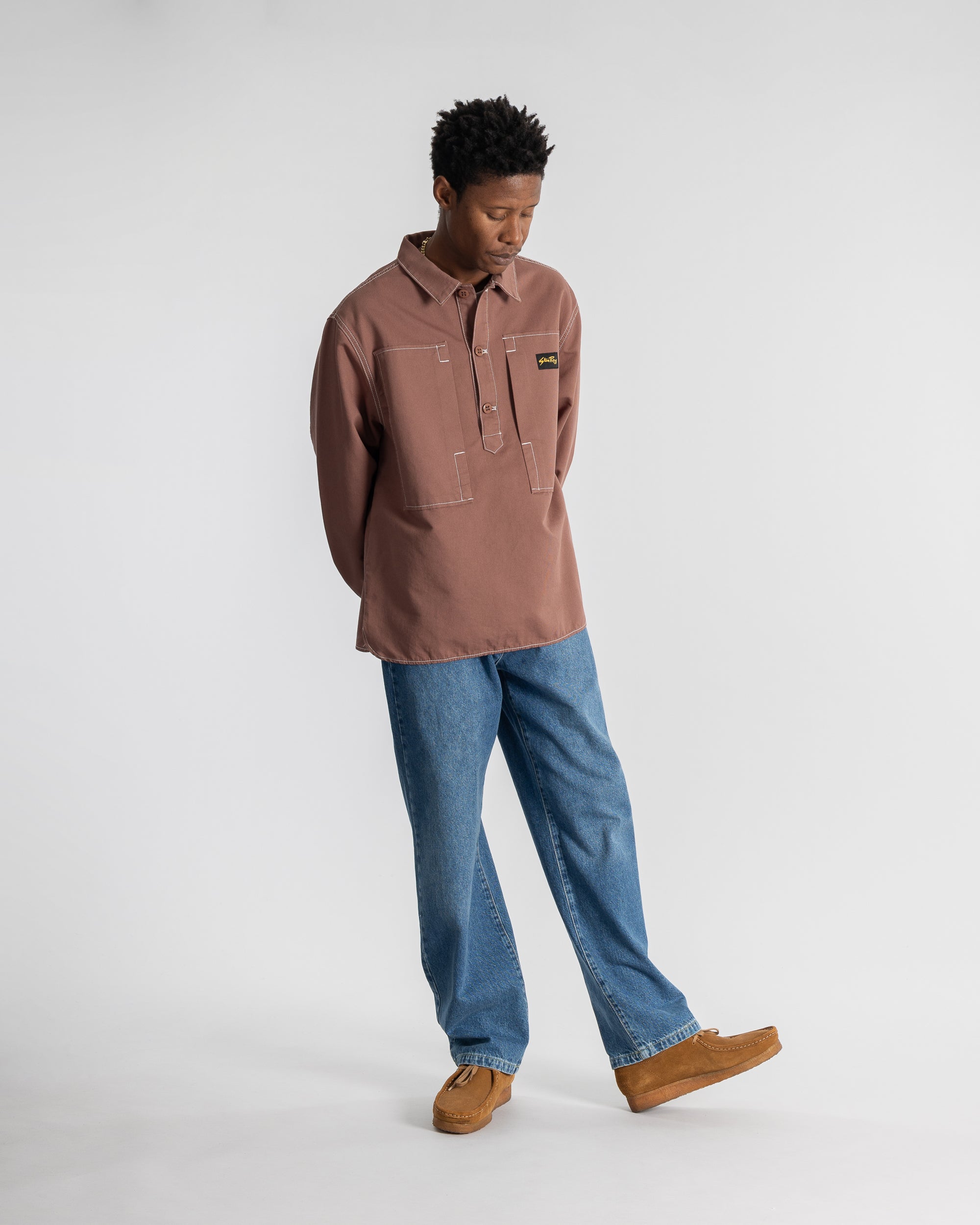 Painters Pop Over Shirt (Acorn Bedford)