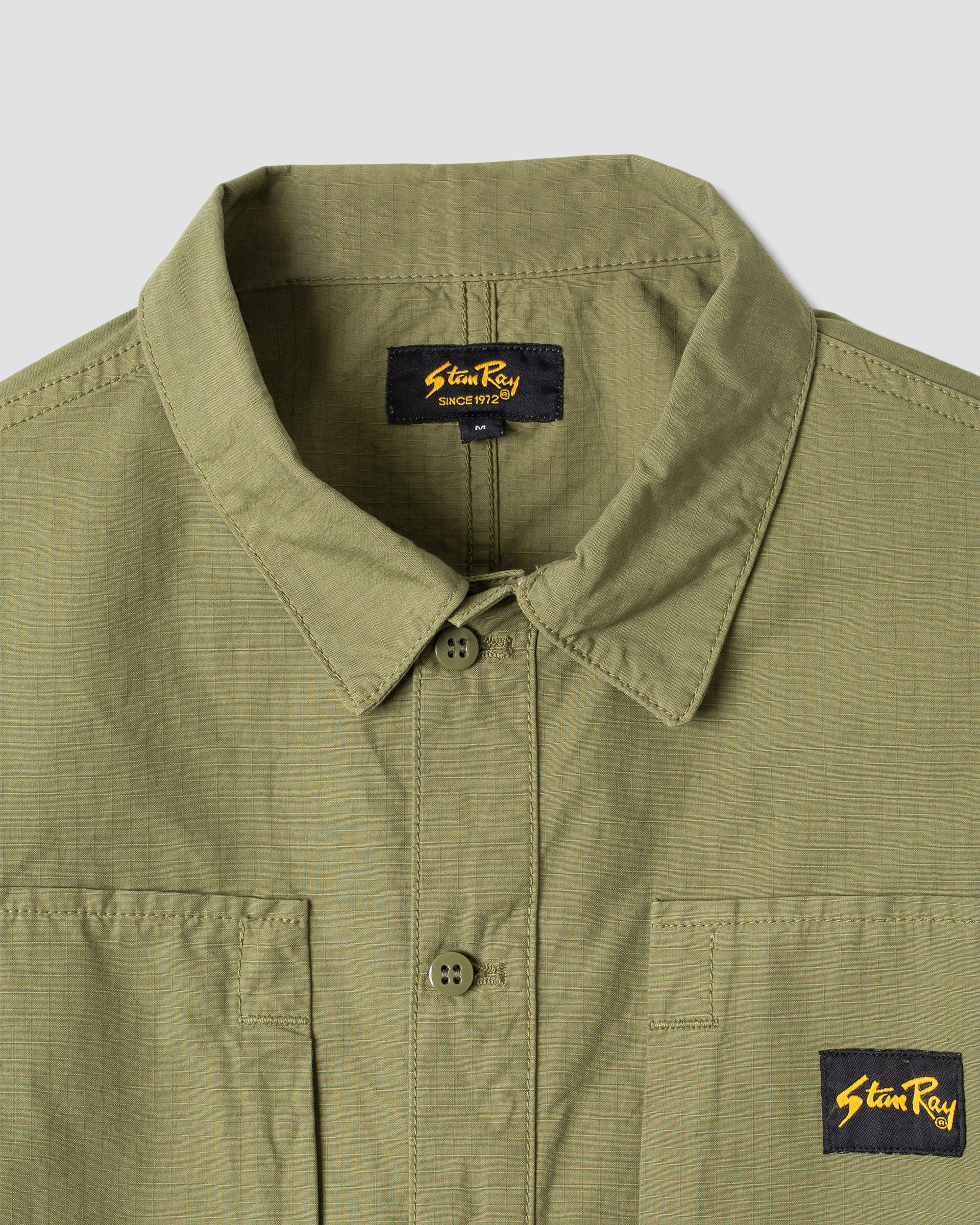 Chemise pop-over Painters (Olive Ripstop)