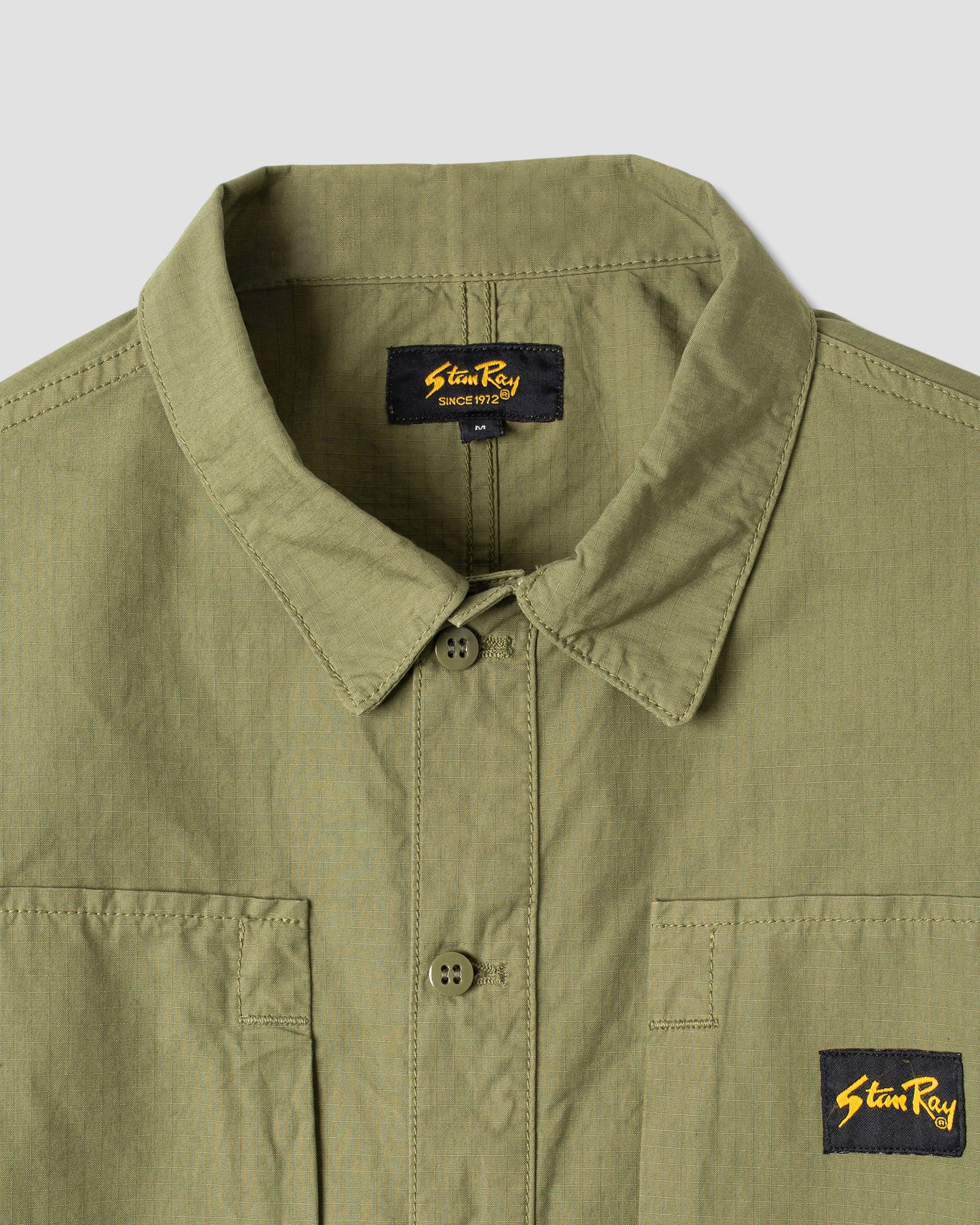Chemise pop-over Painters (Olive Ripstop)