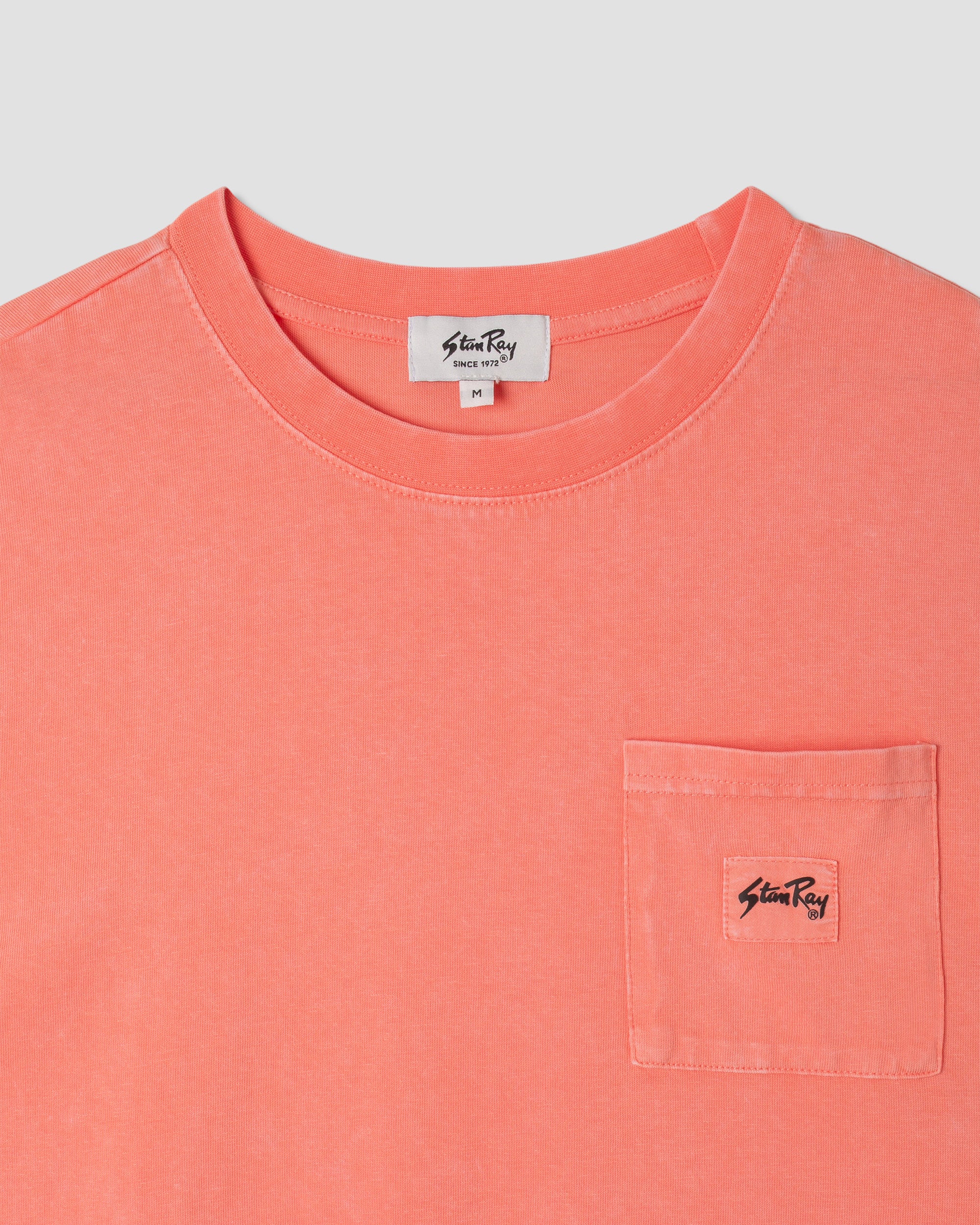 Patch Pocket Tee (Washed Orange)