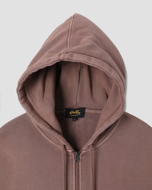 Patch Zip Hood (Washed Acorn)