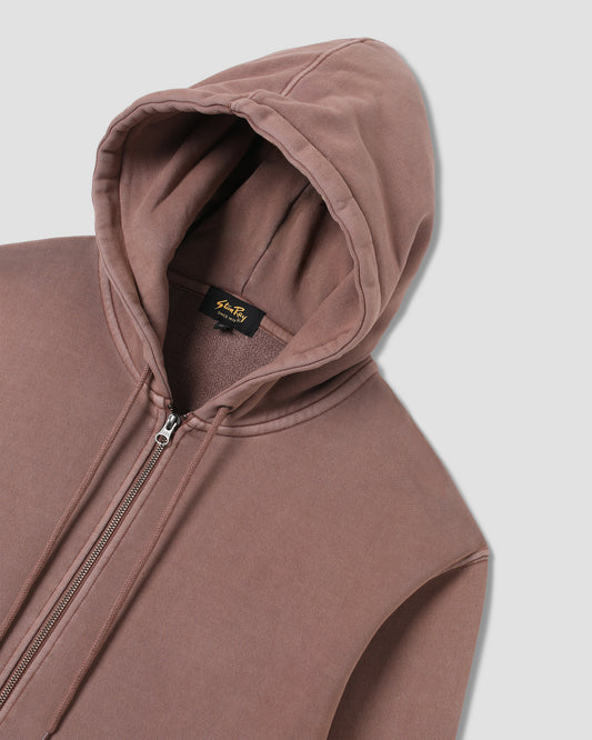 Patch Zip Hood (Washed Acorn)