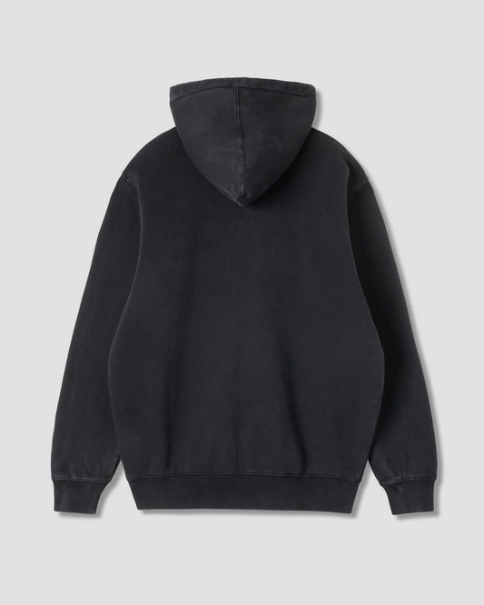 Patch Zip Hood (Washed Black) AW24