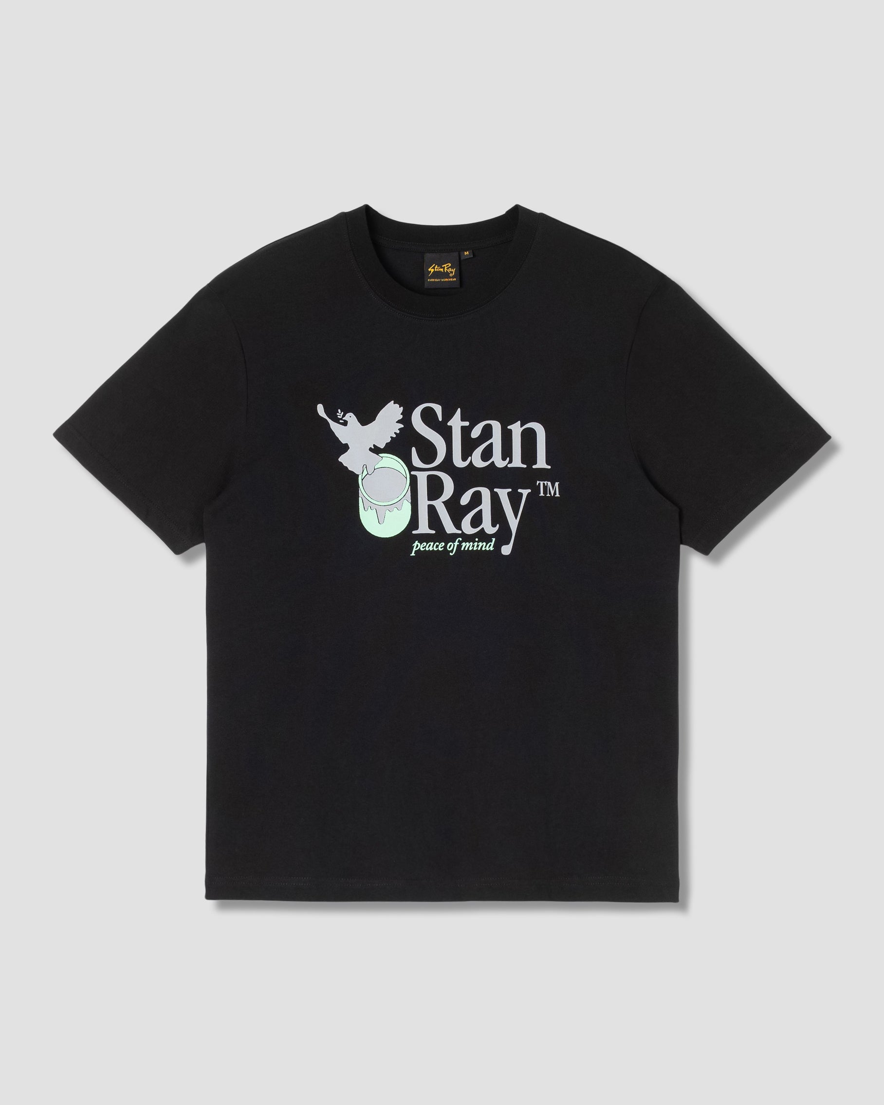T-Shirt mit Seelenfrieden (Schwarz)