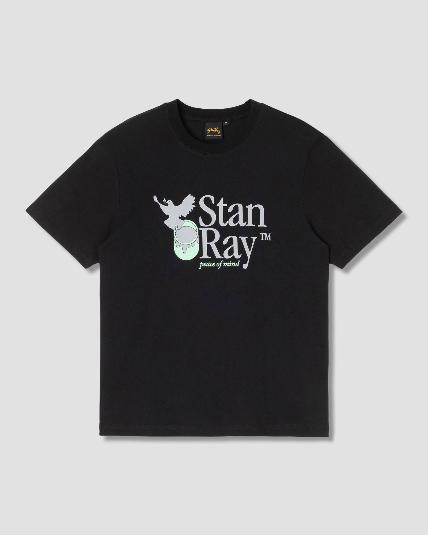 T-Shirt mit Seelenfrieden (Schwarz)