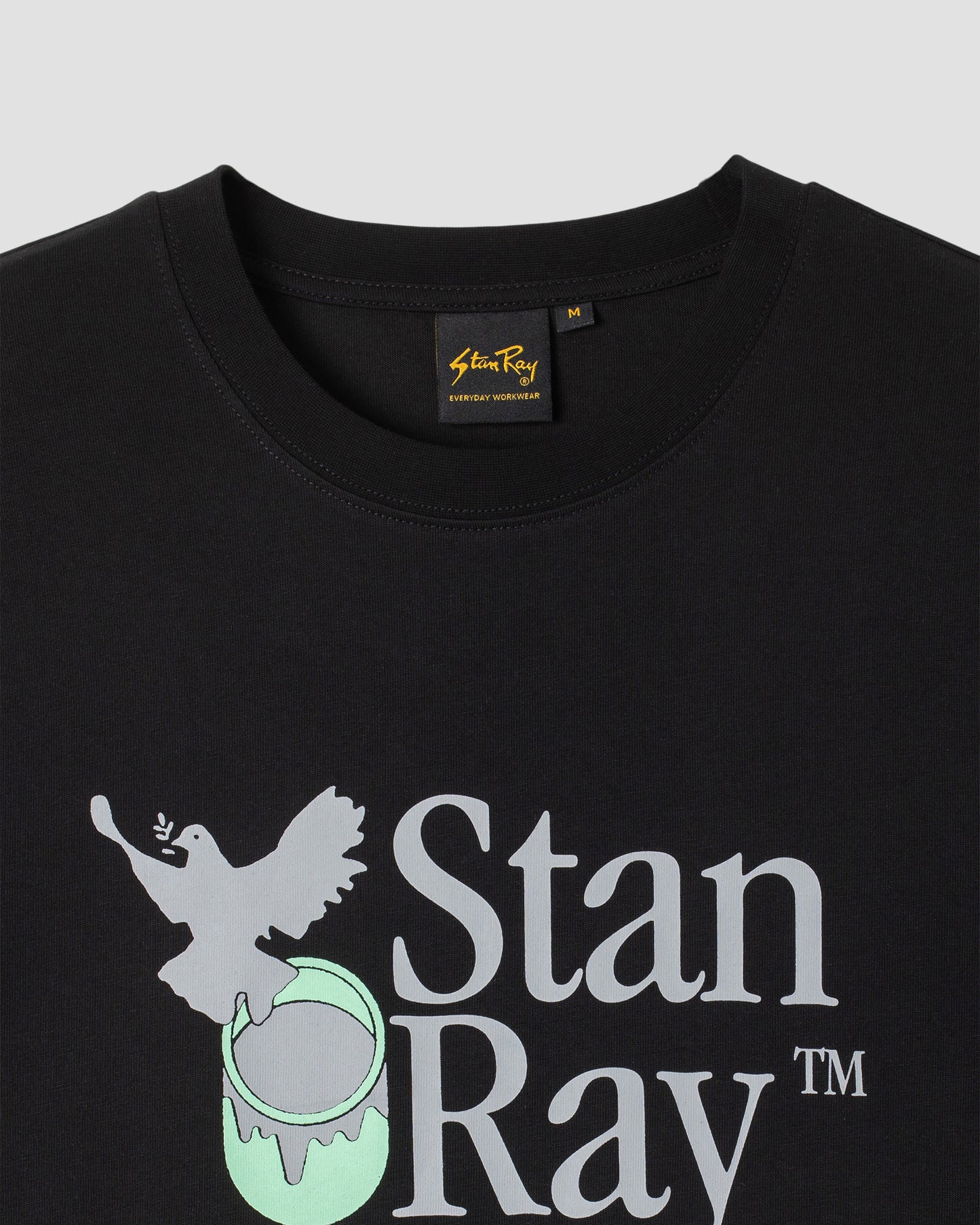 T-Shirt mit Seelenfrieden (Schwarz)