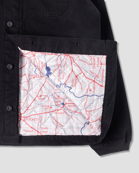 Pork Chop Jacket (Washed Black Duck)