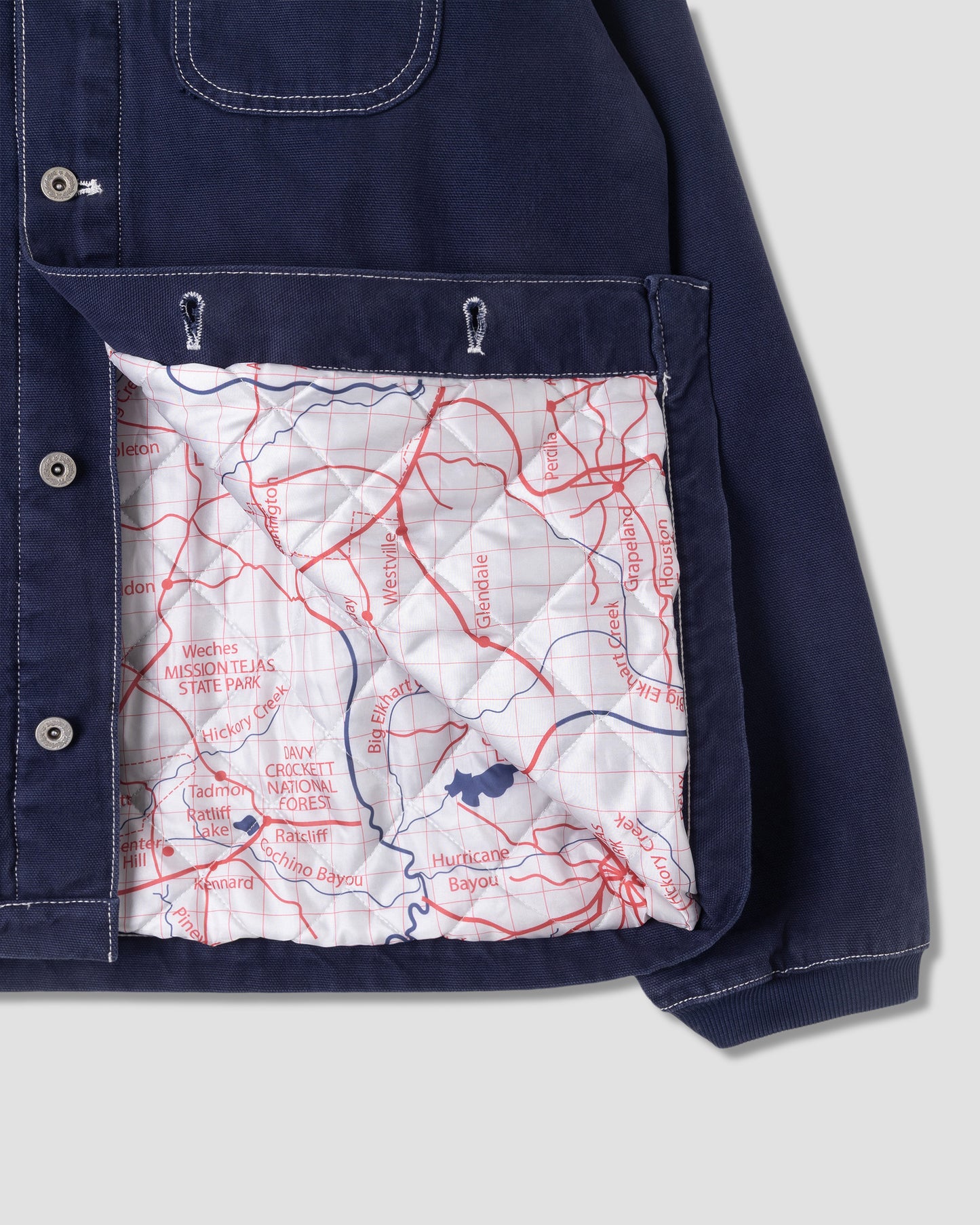 Pork Chop Jacket (Washed Navy)