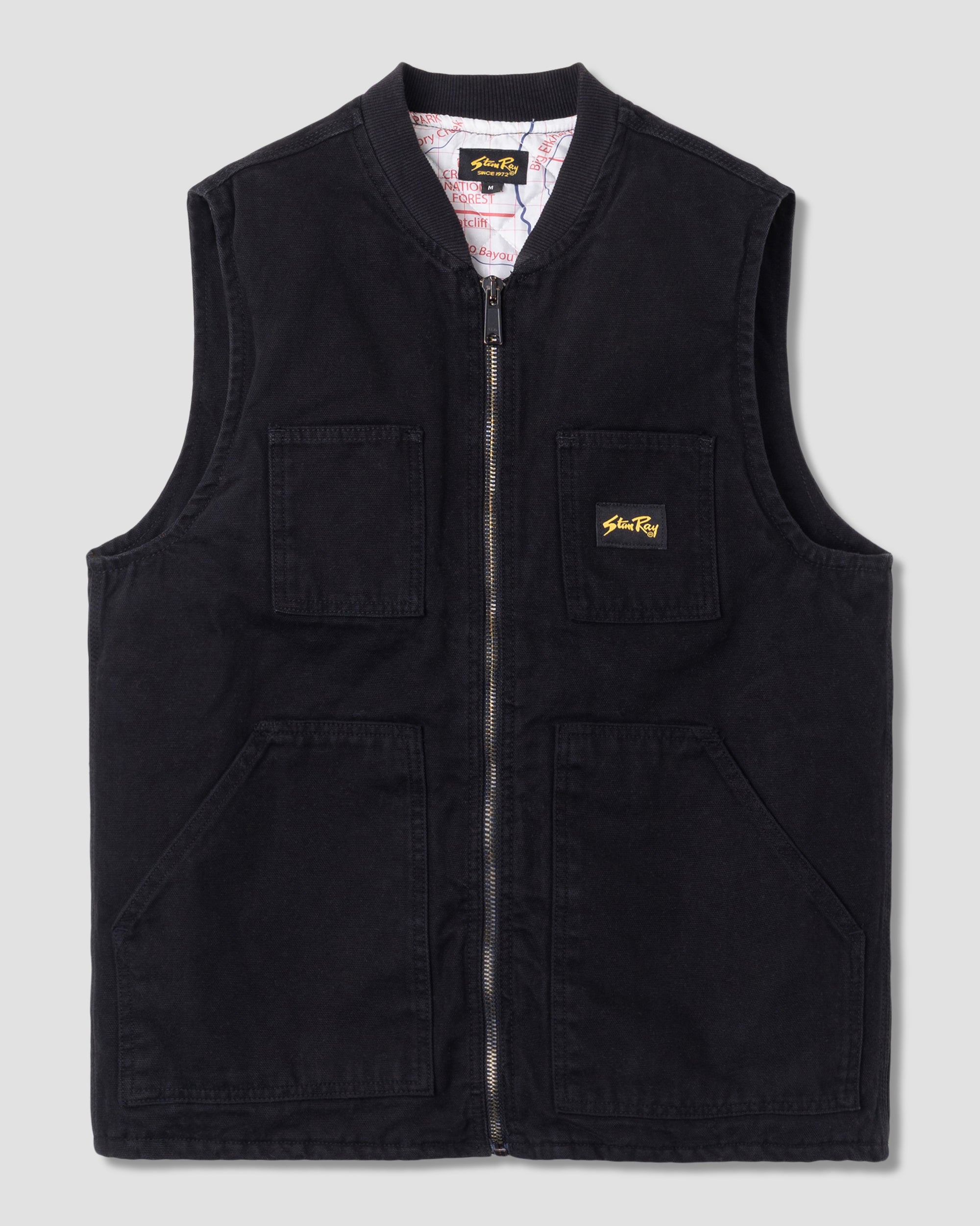 Pork Chop Vest (Washed Black Duck)