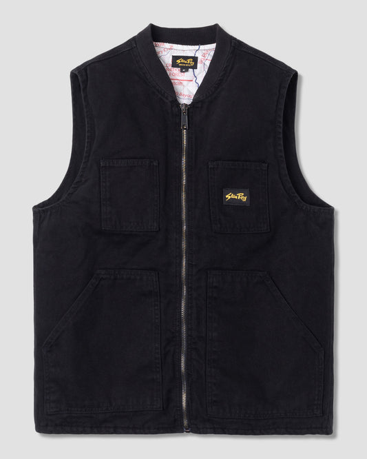 Pork Chop Vest (Washed Black Duck)