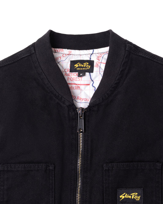 Pork Chop Vest (Washed Black Duck)