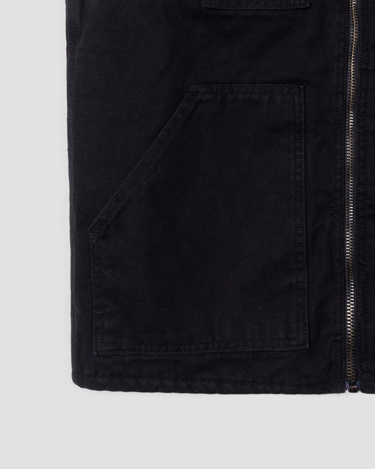 Pork Chop Vest (Washed Black Duck)