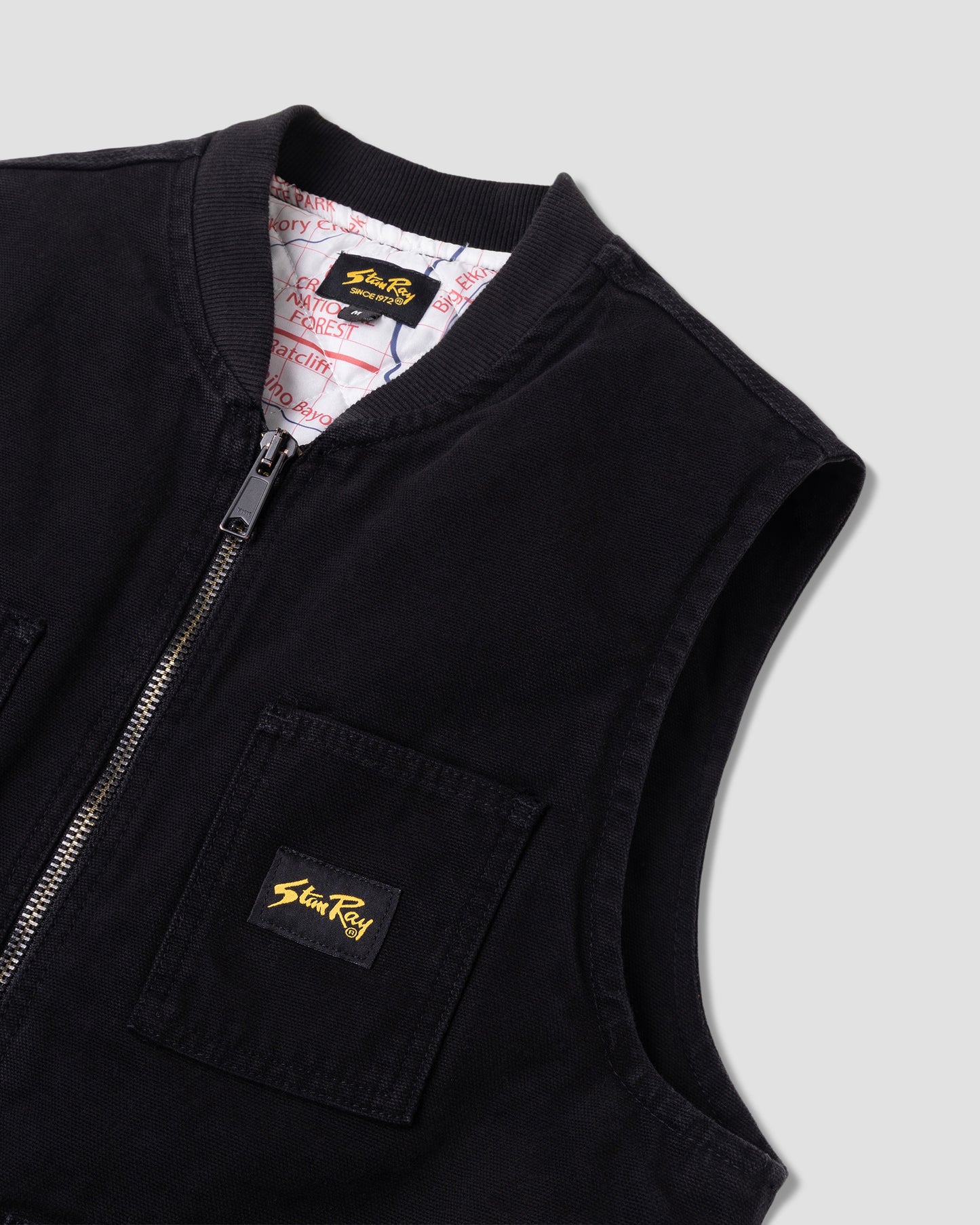 Pork Chop Vest (Washed Black Duck)
