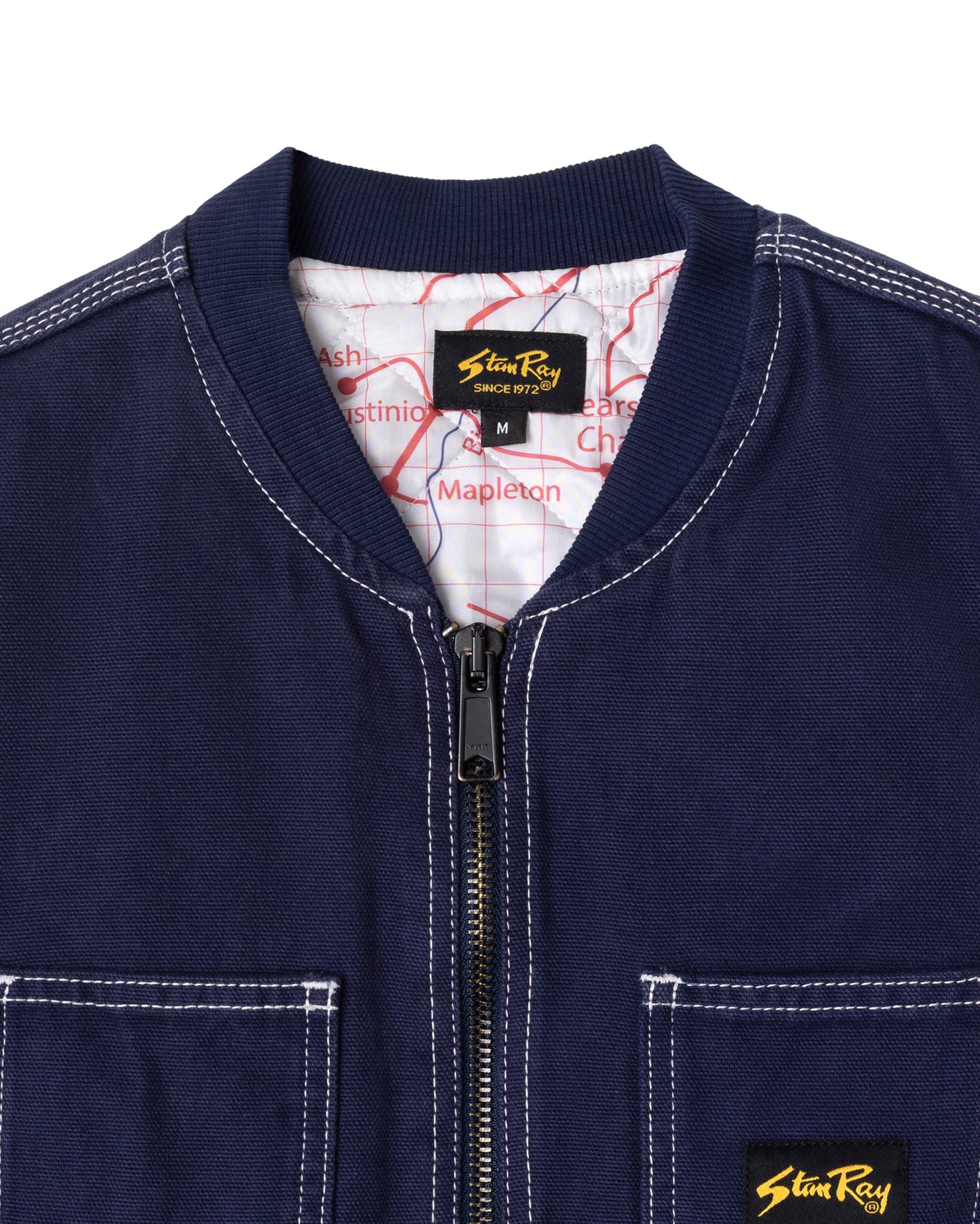 Pork Chop Vest (Washed Navy)