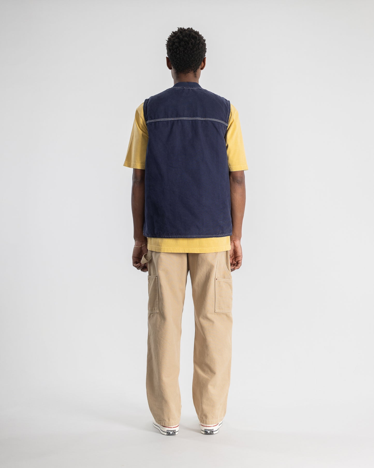 Pork Chop Vest (Washed Navy)