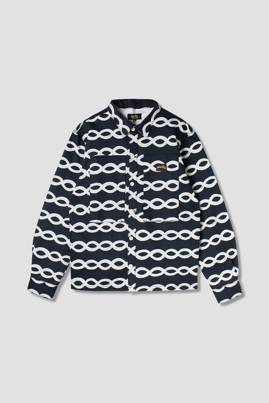 Prison Shirt (Black Wave)