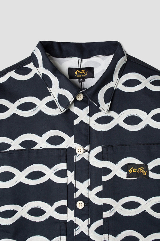 Prison Shirt (Black Wave)