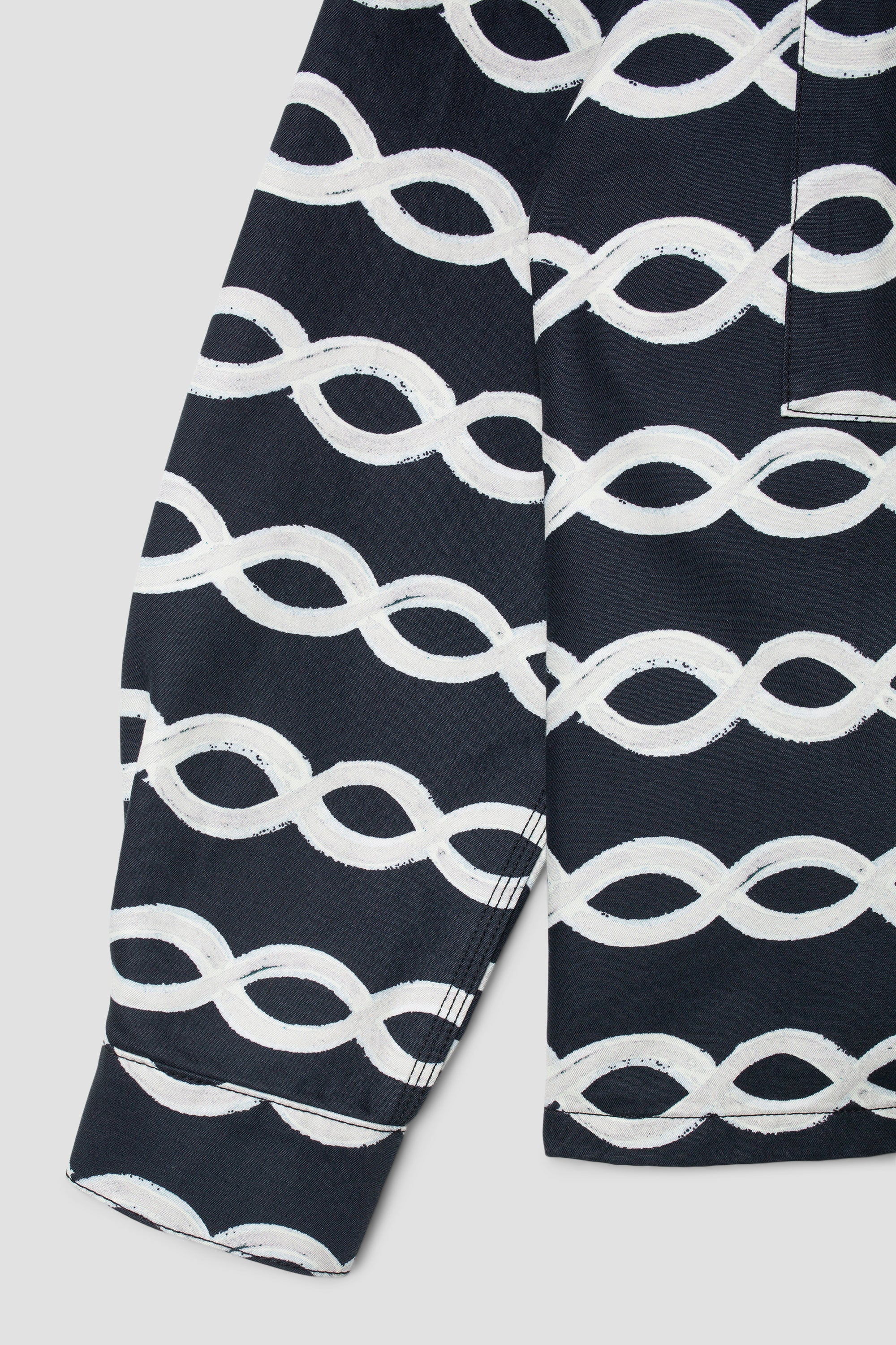 Prison Shirt (Black Wave)