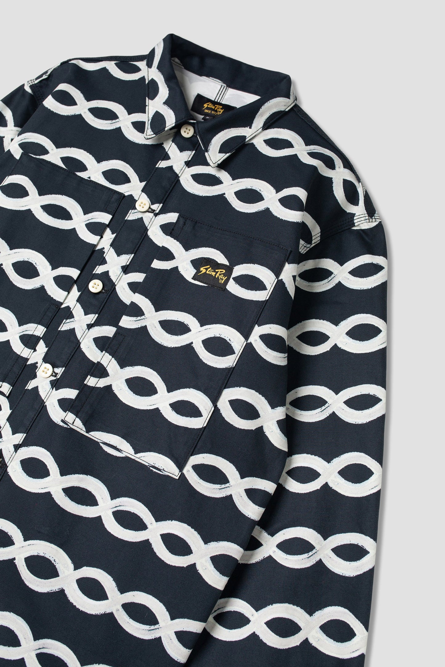 Prison Shirt (Black Wave)