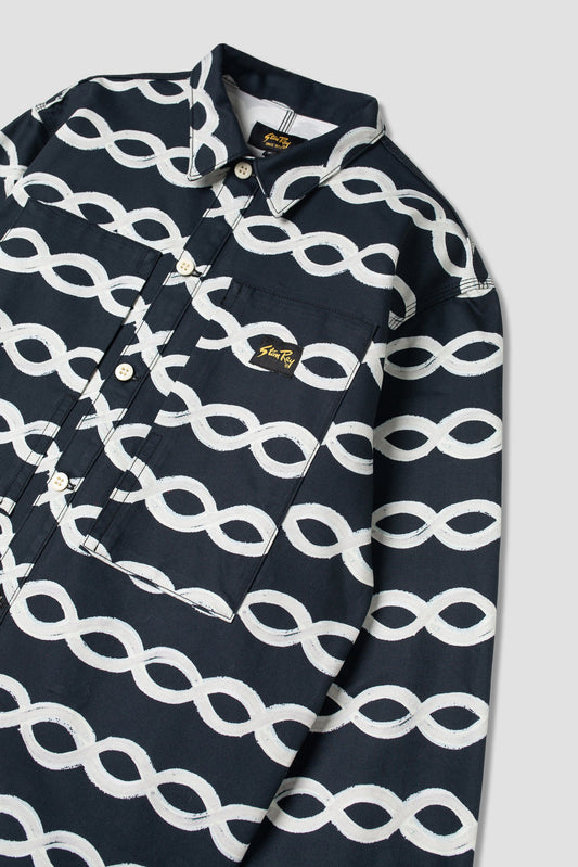 Prison Shirt (Black Wave)
