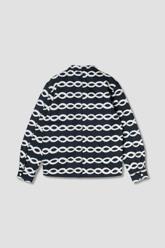 Prison Shirt (Black Wave)