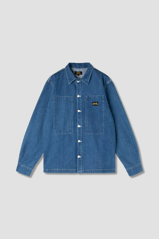 Prison Shirt (Vintage Stonewash Denim)