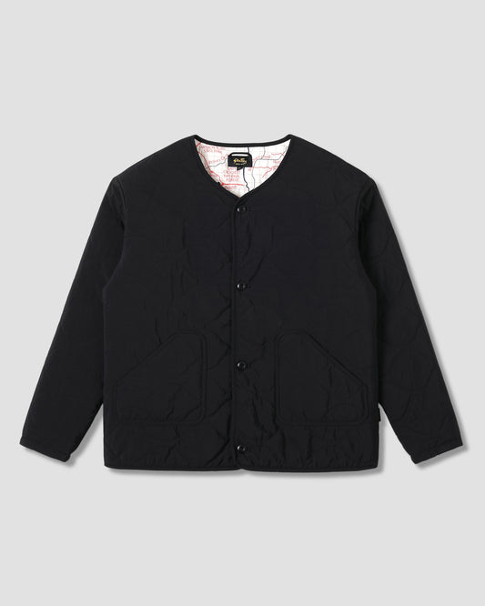 Quilted Liner Jacket (Black)
