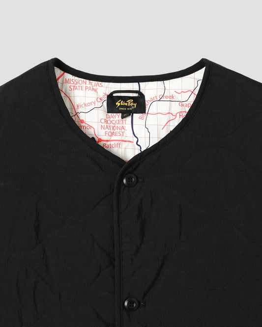 Quilted Liner Jacket (Black)