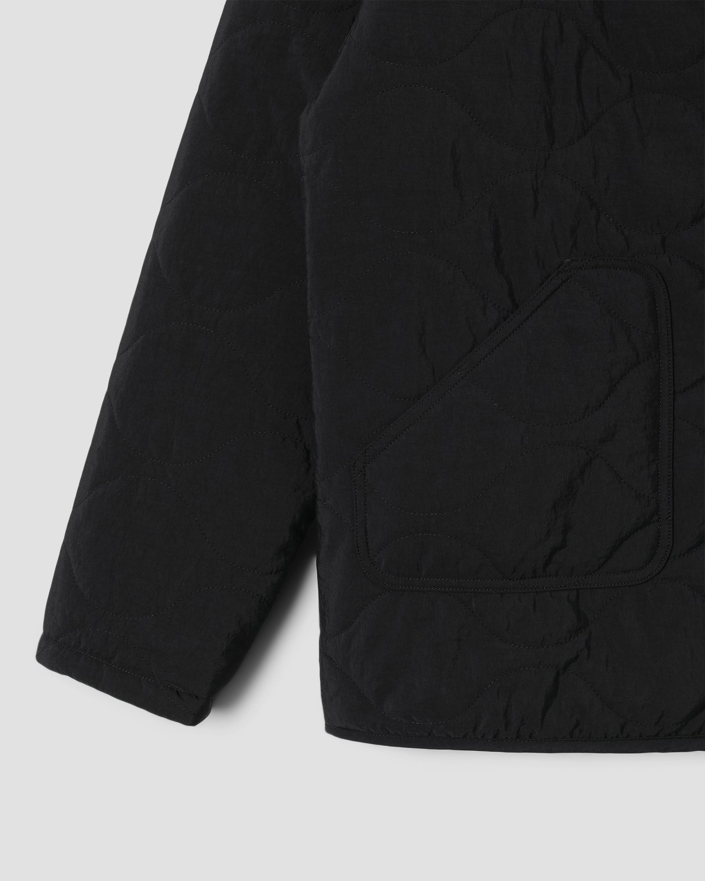 Quilted Liner Jacket (Black)