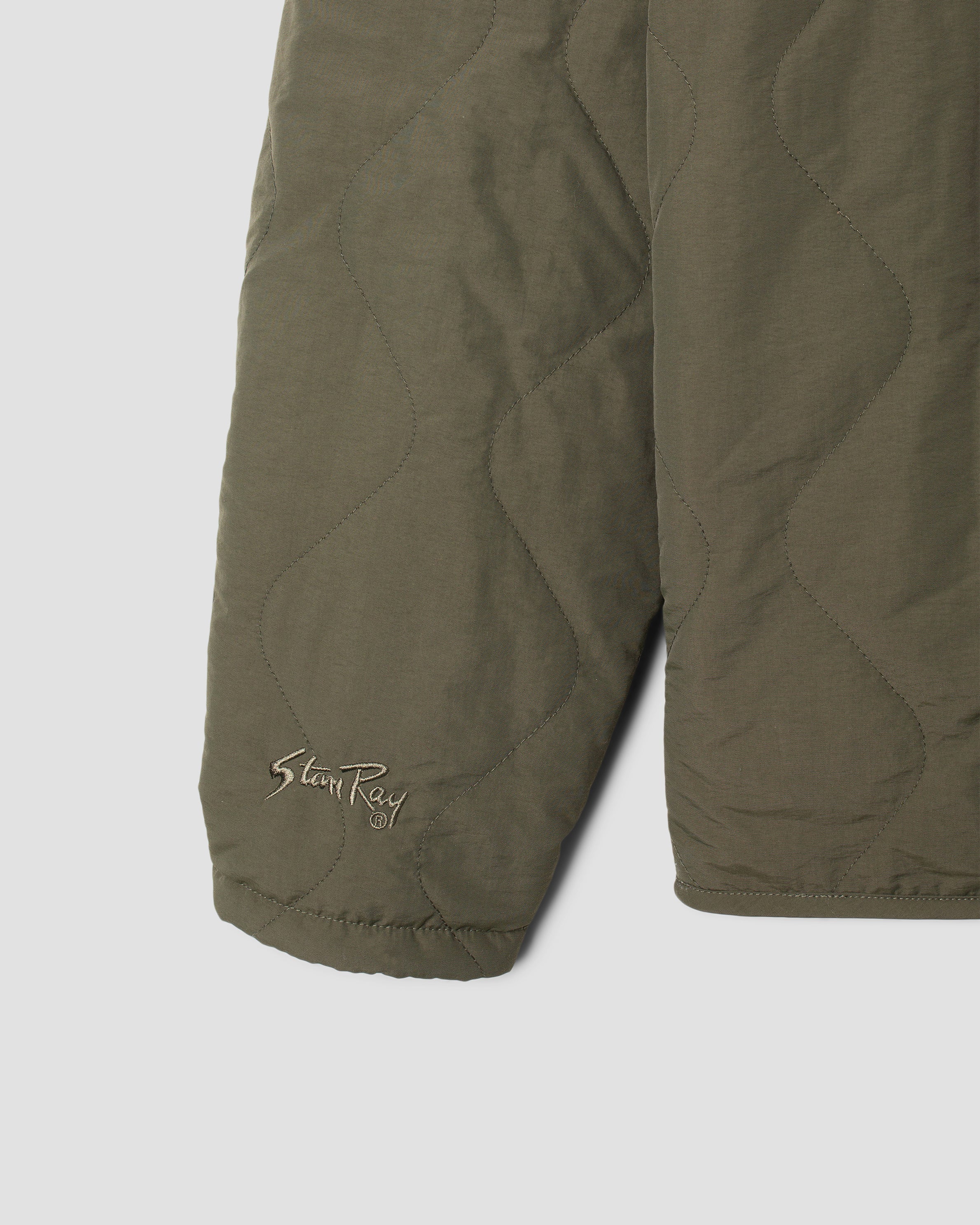 Veste matelassée réversible (olive)