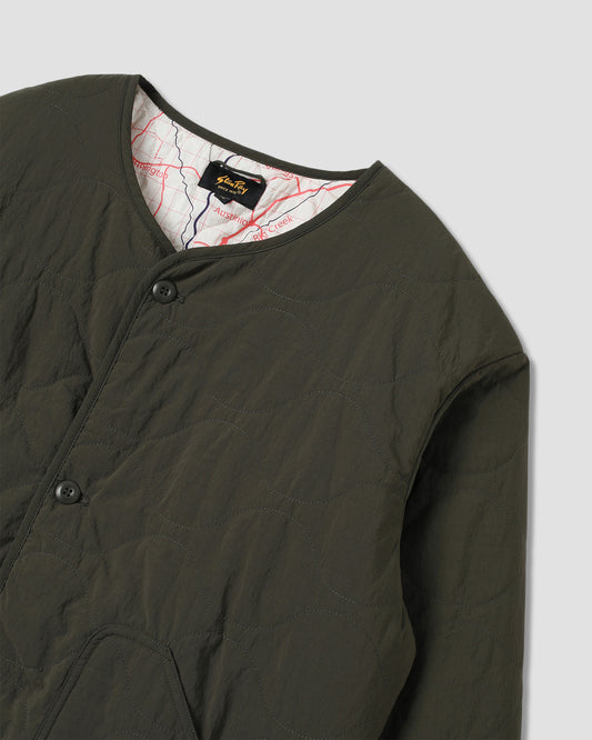 Quilted Liner Jacket (Olive)