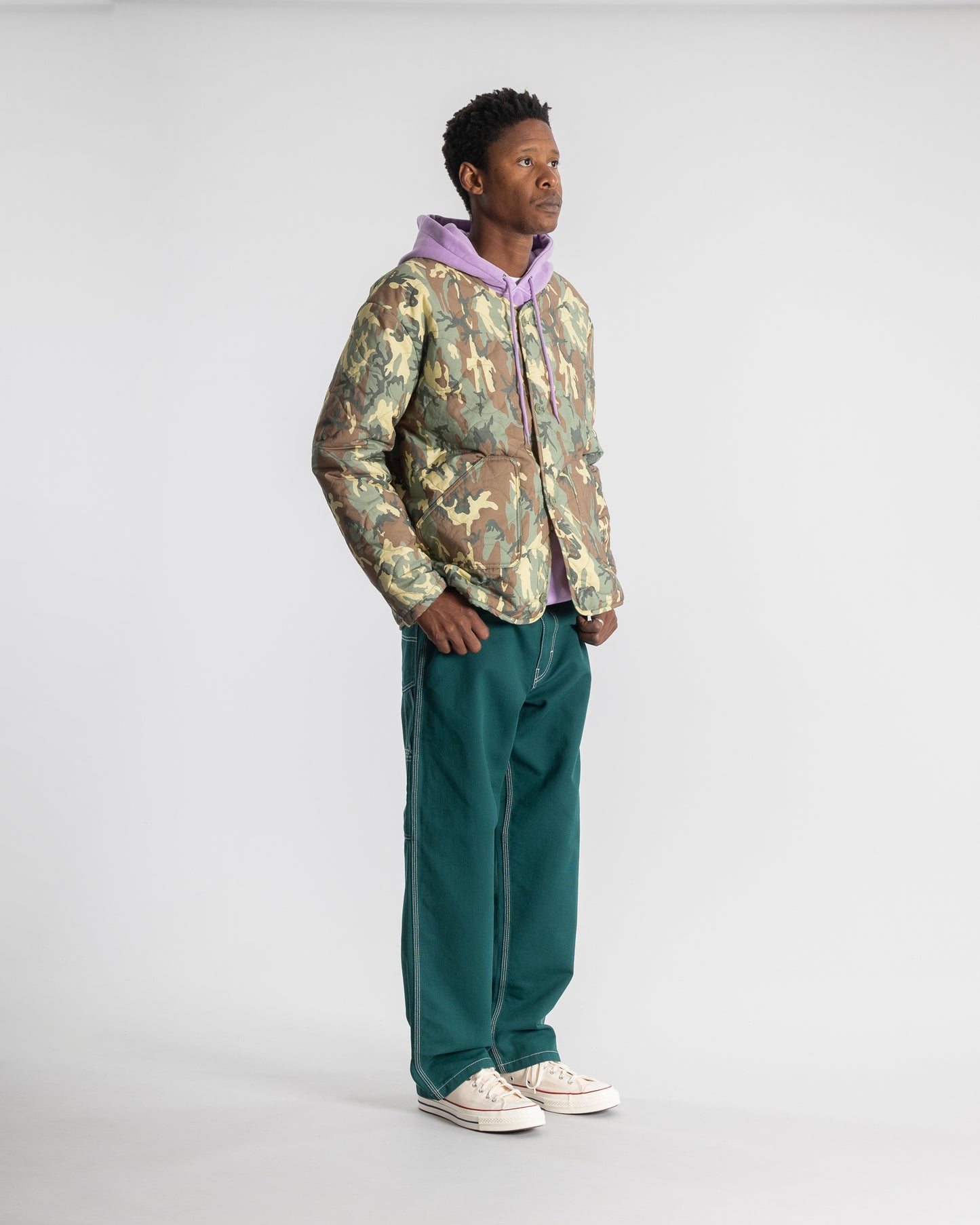 Quilted Liner Jacket (Woodland DPM)