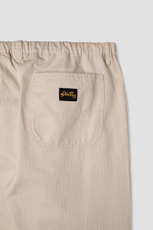 Rec Pant (Natural Herringbone)