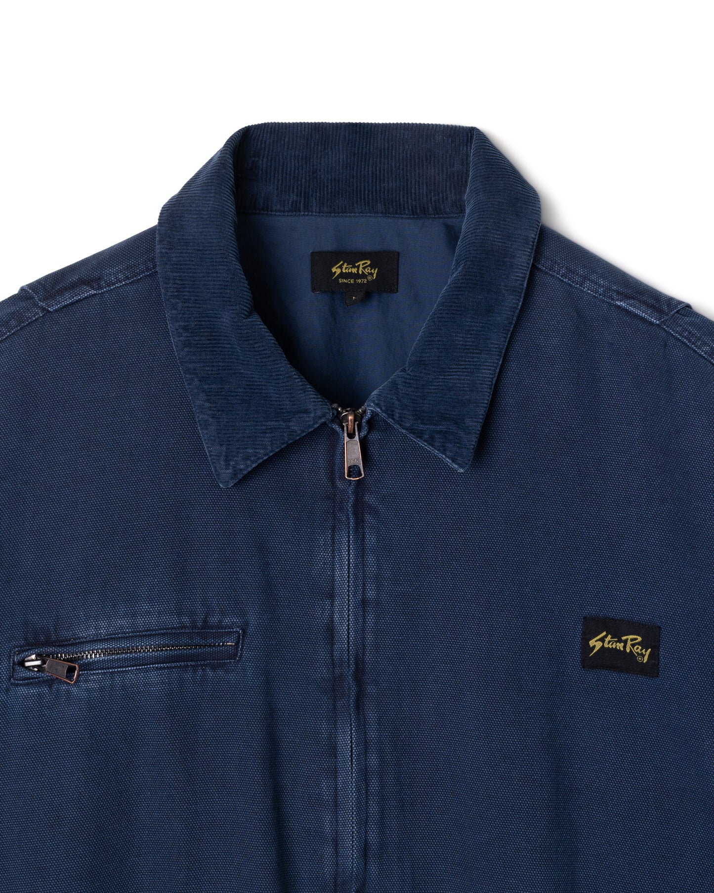 Roughneck Collared Bomber  (Washed Navy)