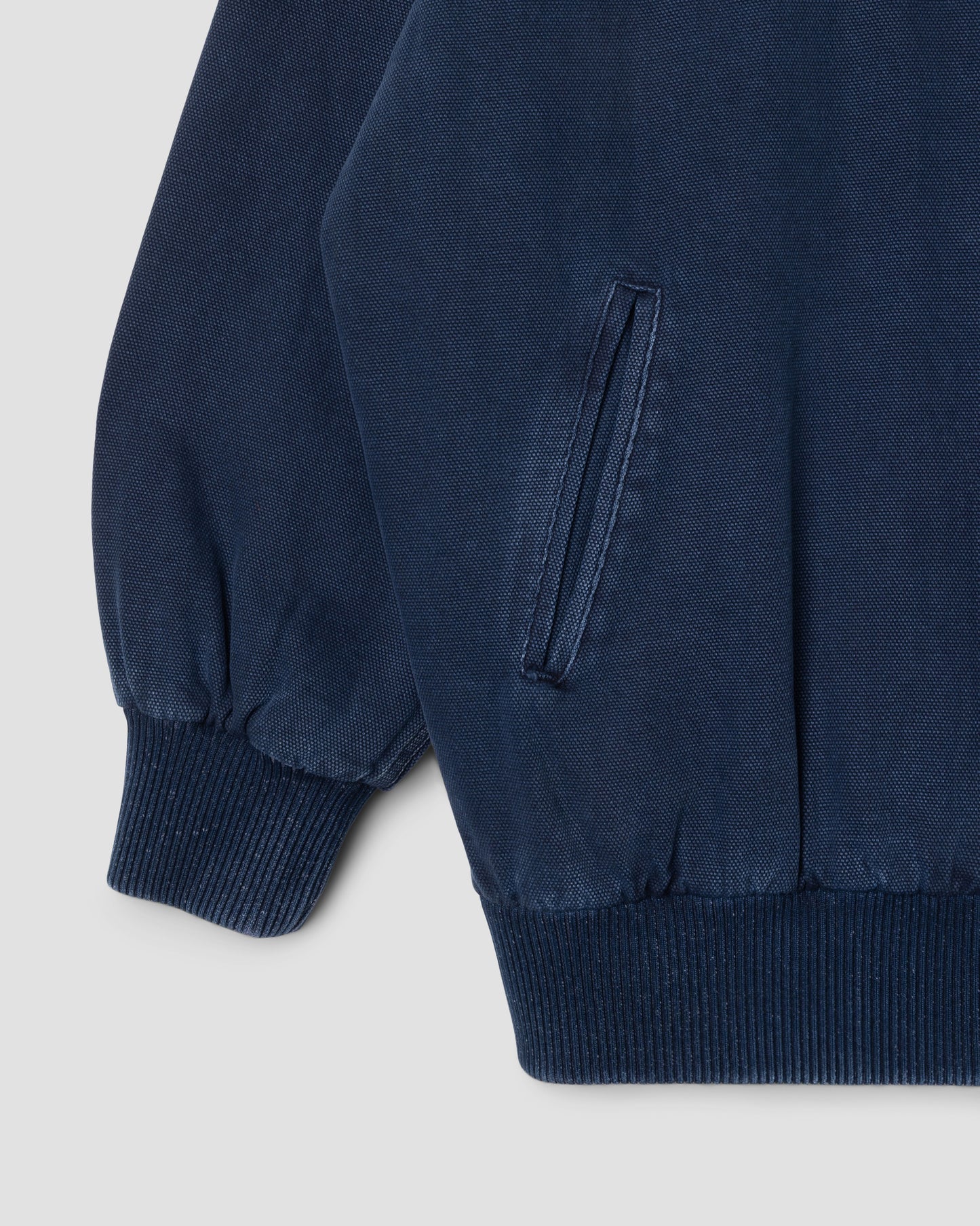 Roughneck Collared Bomber  (Washed Navy)