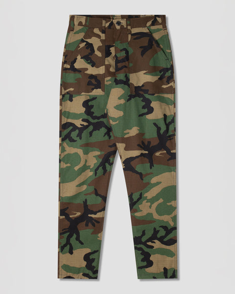 パンツ such a stan STAN Marble camo nylon pants Men's Nylon cargo pants with worn camo print | Multicolor