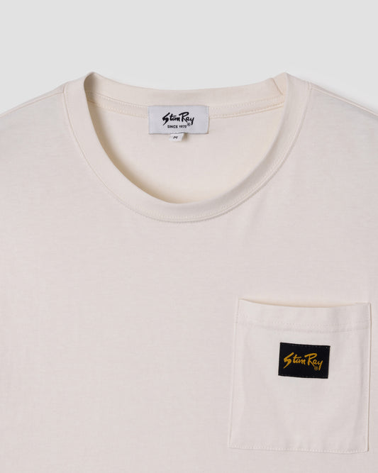 Patch Pocket Tee (White)