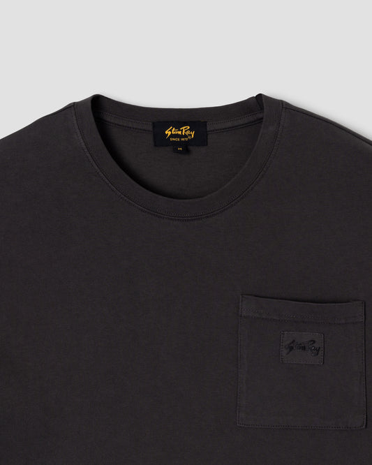 Patch Pocket Tee (Raven Black)