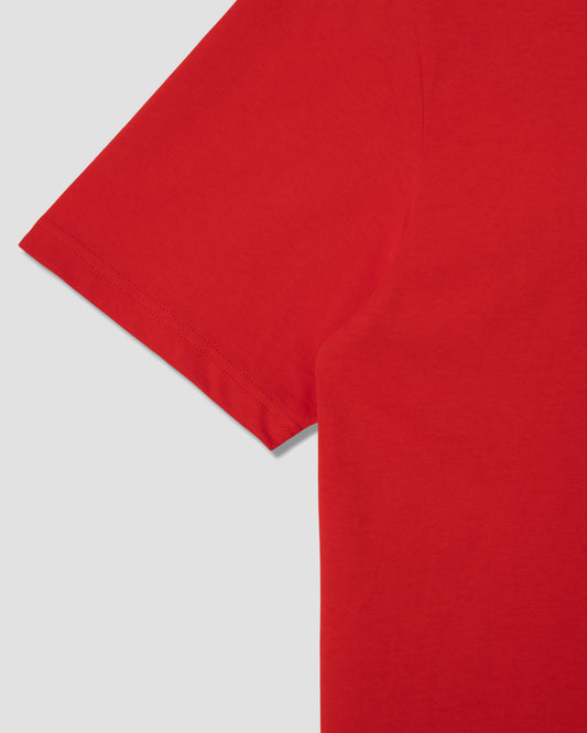 Emb Tee (Fire Red)