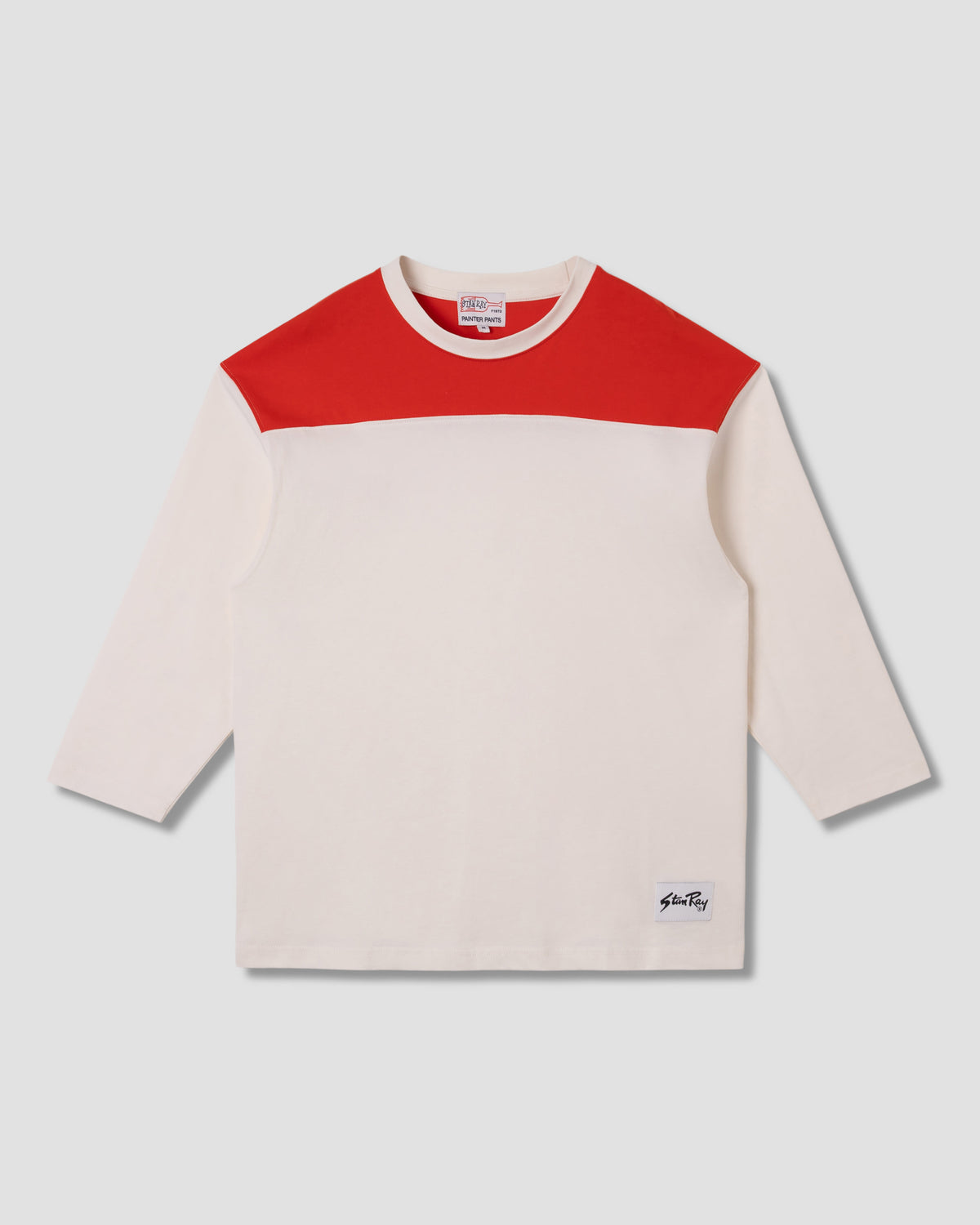 3/4 Football Tee (Red)