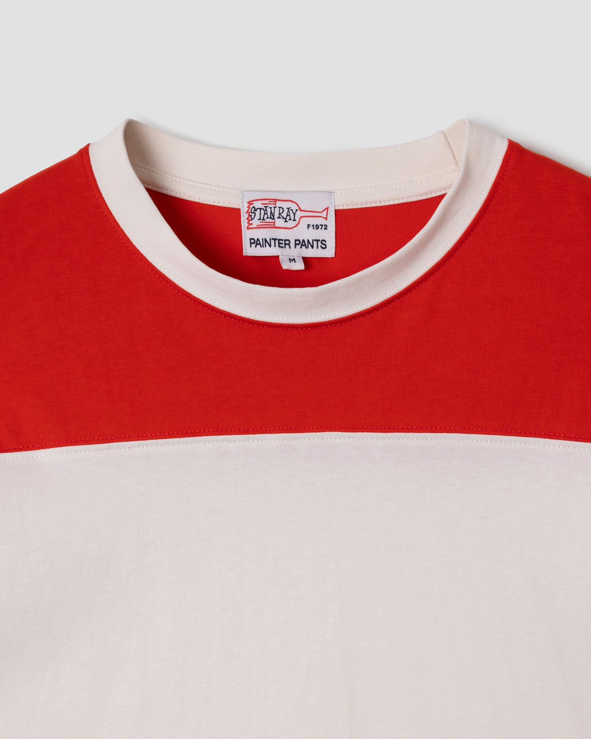 3/4 Football Tee (Red)