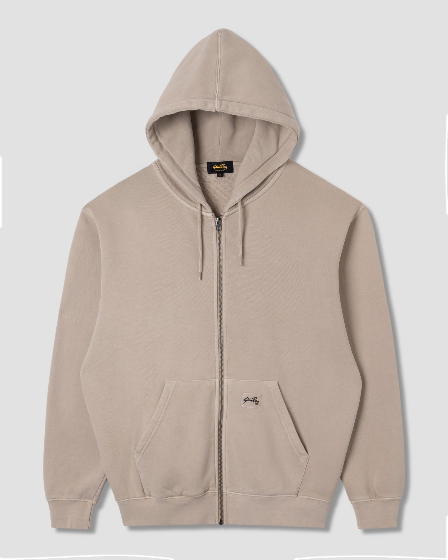 Patch Zip Hood (Eucalyptus)