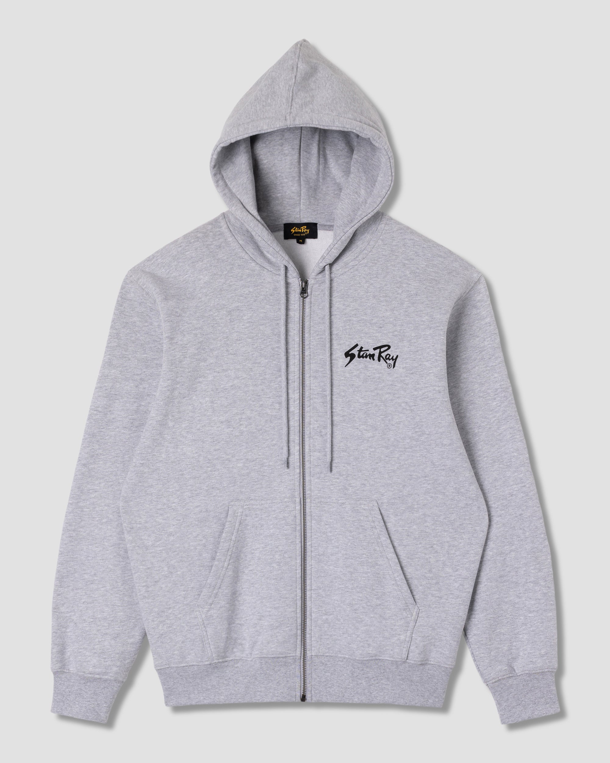 Stan OG Zip Hood (Grey Heather)