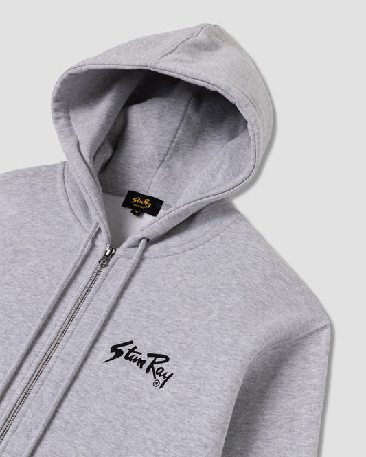 Stan OG Zip Hood (Grey Heather)