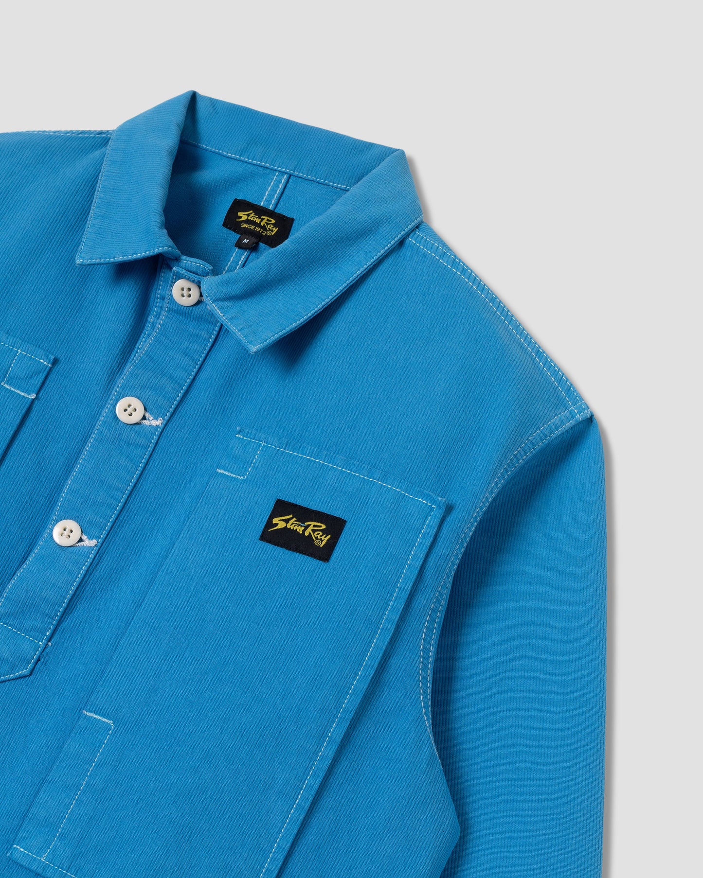 Painters Pop Over Shirt (Imper Blue Bedford Cord)
